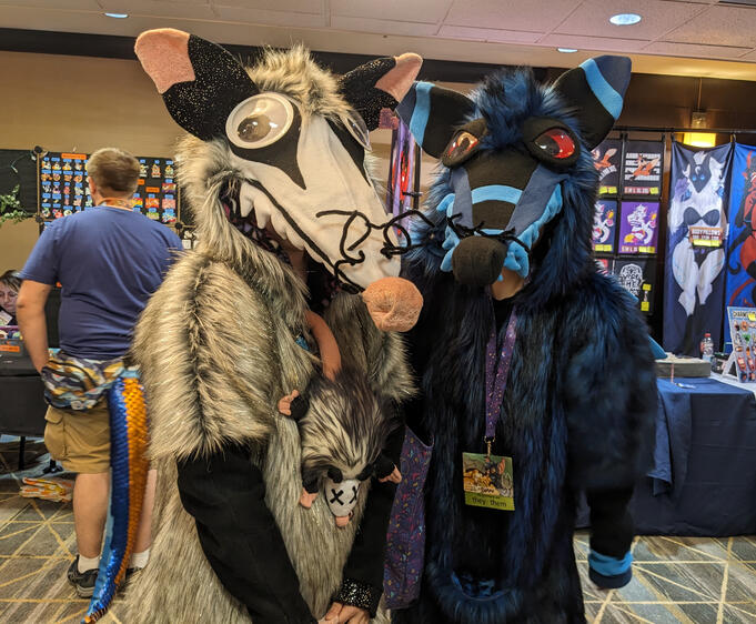 Kaiju & Glitter Poss